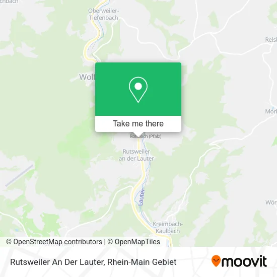 Карта Rutsweiler An Der Lauter