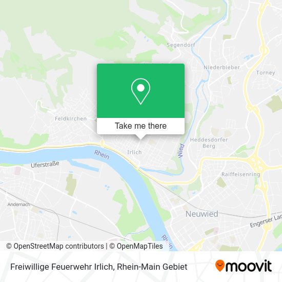 Карта Freiwillige Feuerwehr Irlich