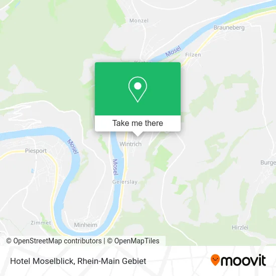 Карта Hotel Moselblick