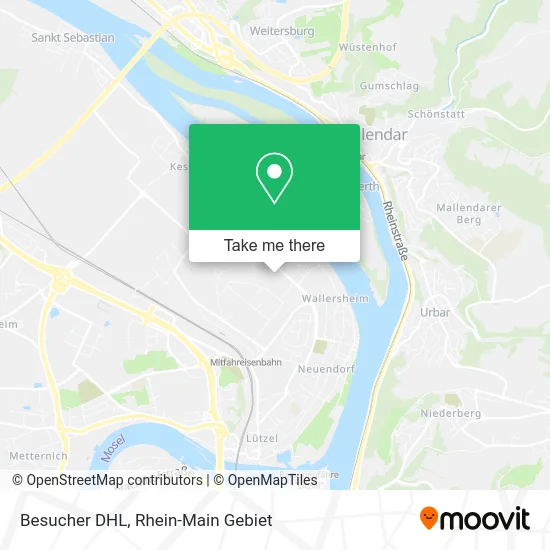 Карта Besucher DHL