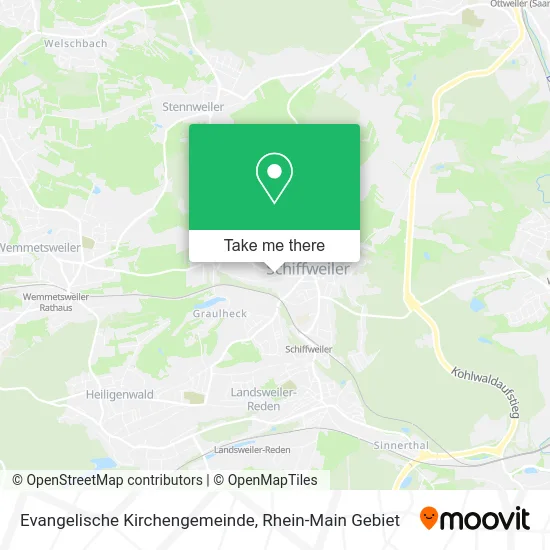 Карта Evangelische Kirchengemeinde