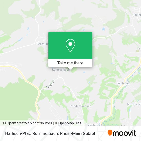 Карта Haifisch-Pfad Rümmelbach