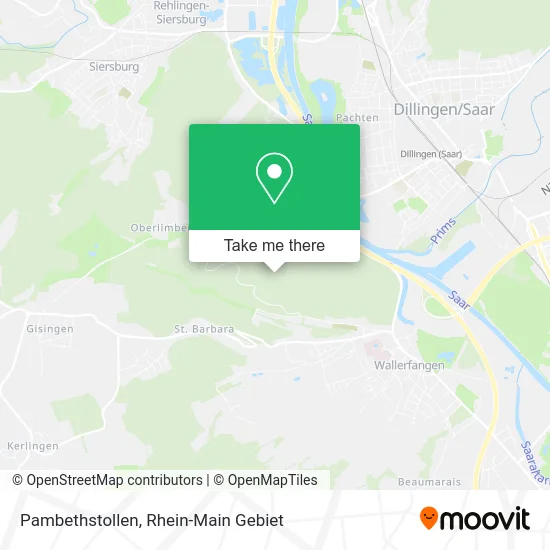 Pambethstollen map