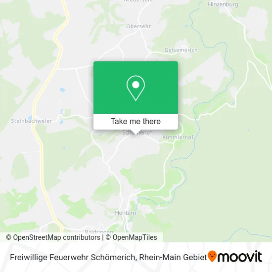 Карта Freiwillige Feuerwehr Schömerich