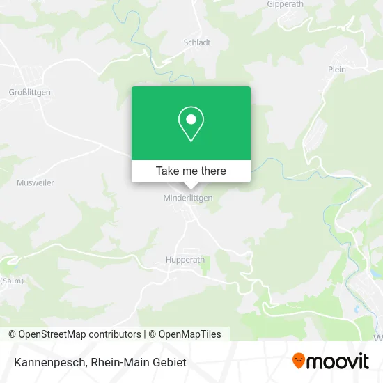 Карта Kannenpesch