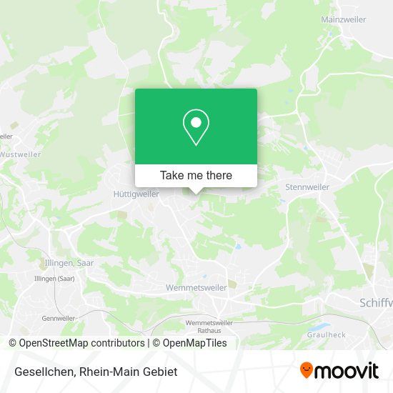 Карта Gesellchen