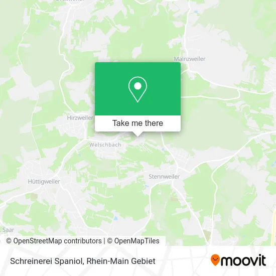 Карта Schreinerei Spaniol