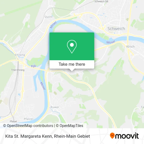 Карта Kita St. Margareta Kenn