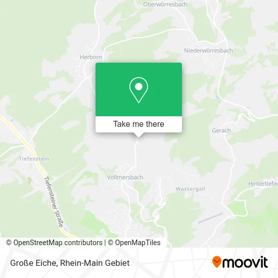 Карта Große Eiche