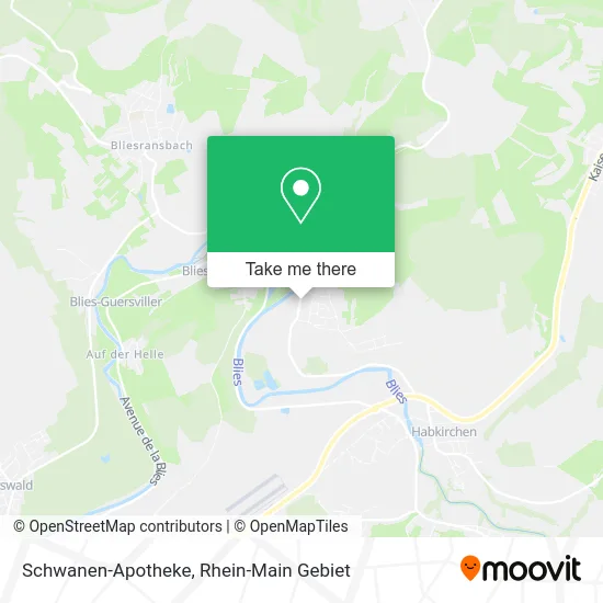 Карта Schwanen-Apotheke