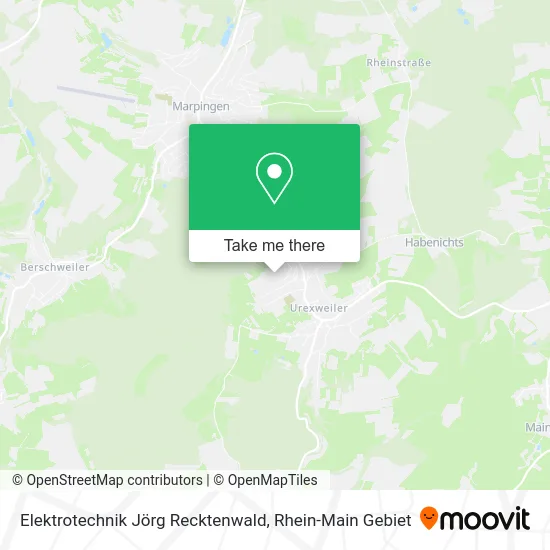 Карта Elektrotechnik Jörg Recktenwald