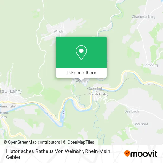 Карта Historisches Rathaus Von Weinähr