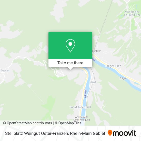 Карта Stellplatz Weingut Oster-Franzen