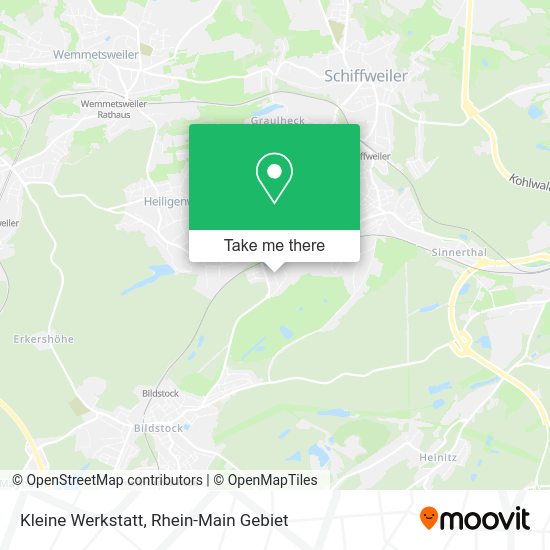 Карта Kleine Werkstatt