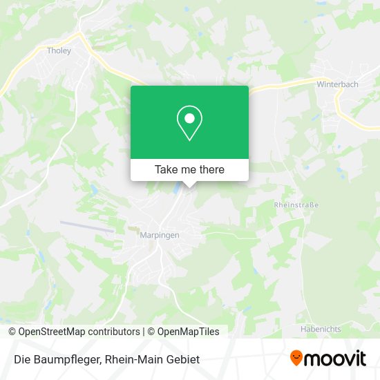 Карта Die Baumpfleger