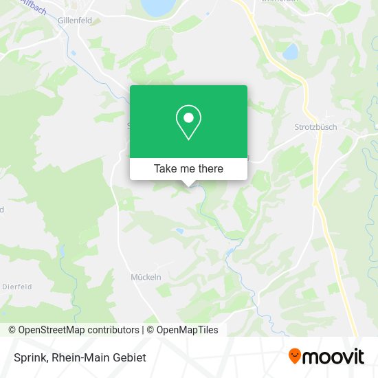 Карта Sprink