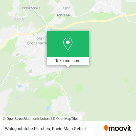 Карта Waldgaststube Flürchen