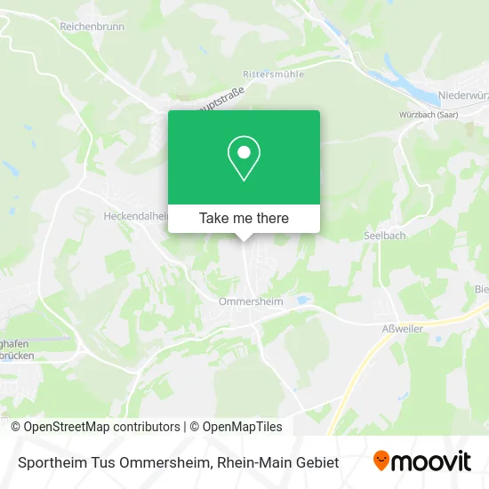 Карта Sportheim Tus Ommersheim