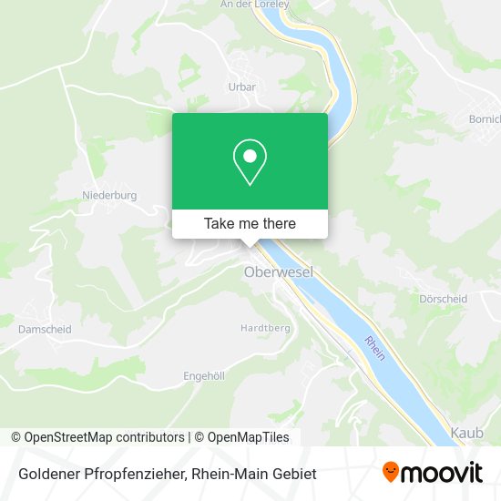 Карта Goldener Pfropfenzieher