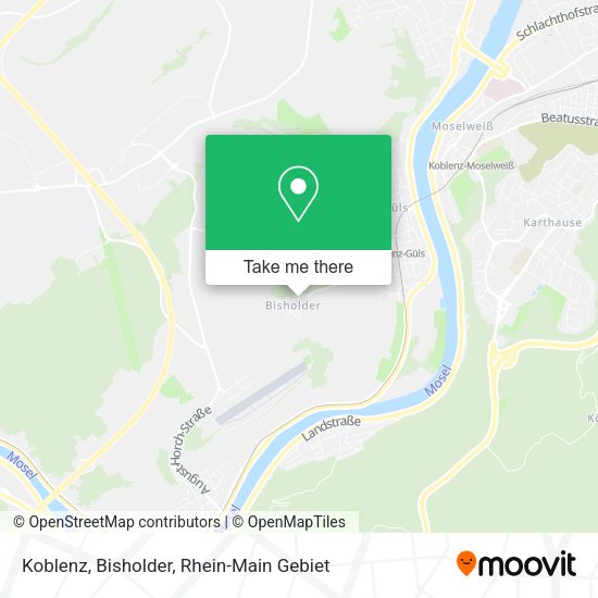 Карта Koblenz, Bisholder