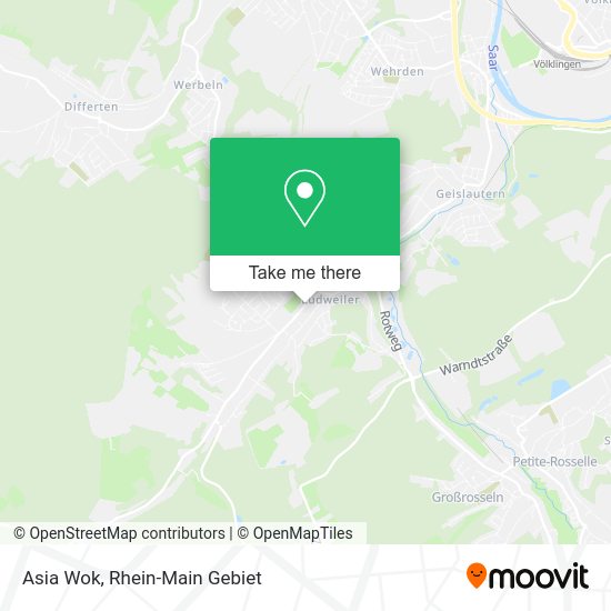Карта Asia Wok