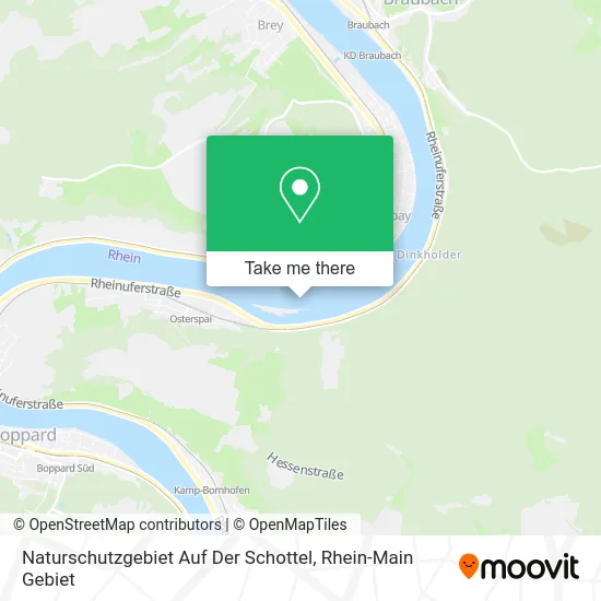 Карта Naturschutzgebiet Auf Der Schottel