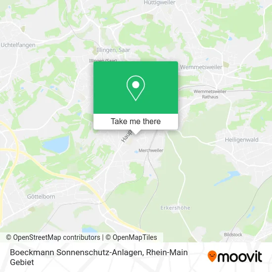 Карта Boeckmann Sonnenschutz-Anlagen