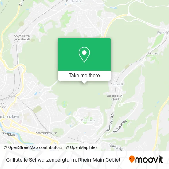 Карта Grillstelle Schwarzenbergturm