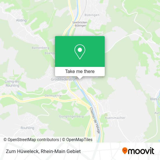 Карта Zum Hüweleck