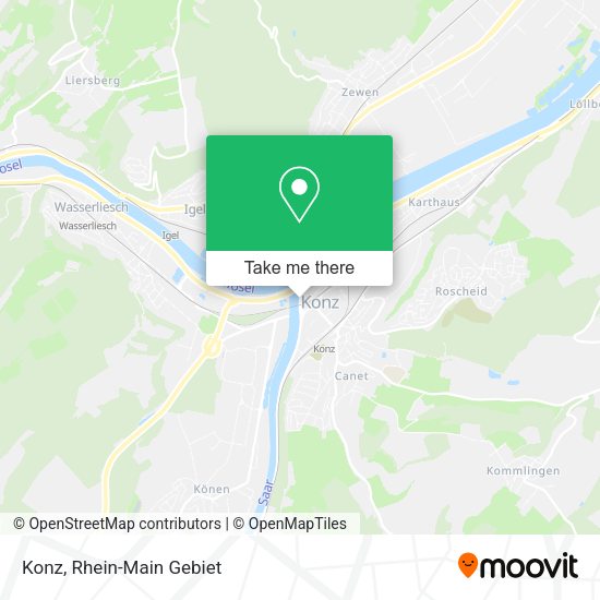Карта Konz