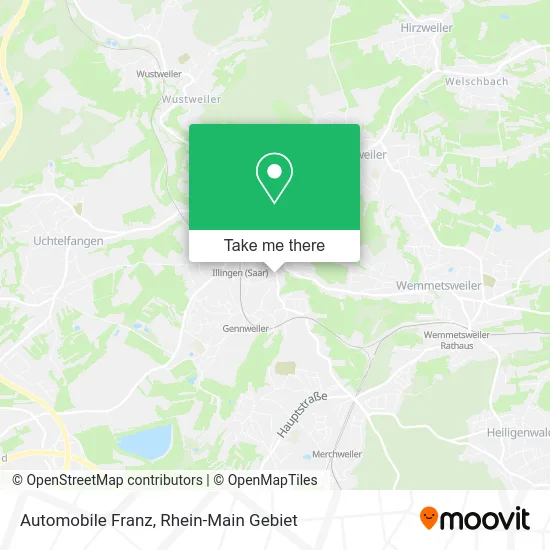 Automobile Franz map