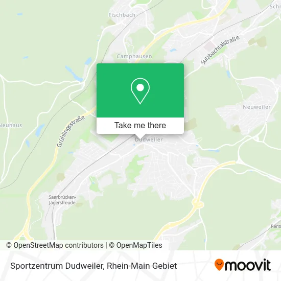 Карта Sportzentrum Dudweiler