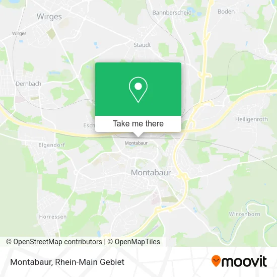 Карта Montabaur