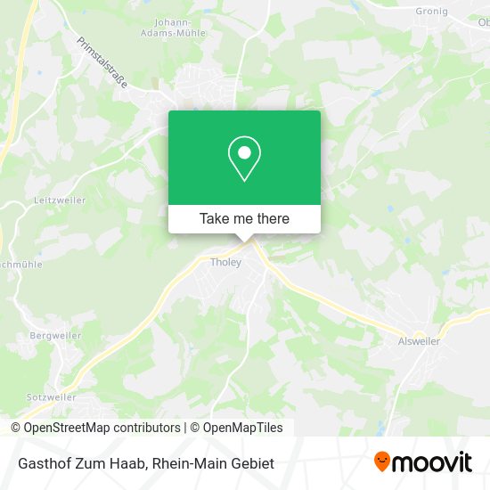 Карта Gasthof Zum Haab