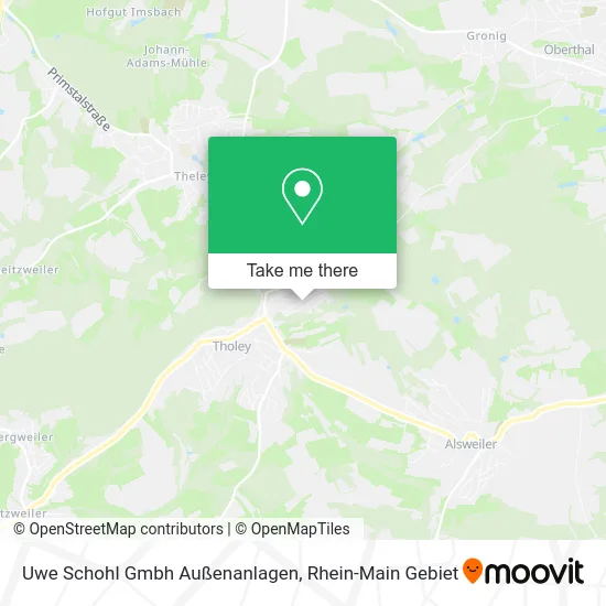 Карта Uwe Schohl Gmbh Außenanlagen