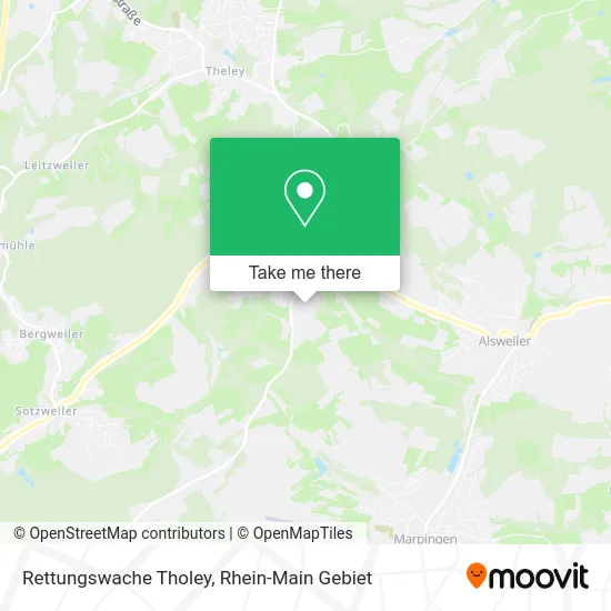 Карта Rettungswache Tholey