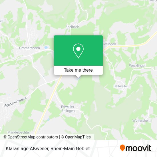 Карта Kläranlage Aßweiler