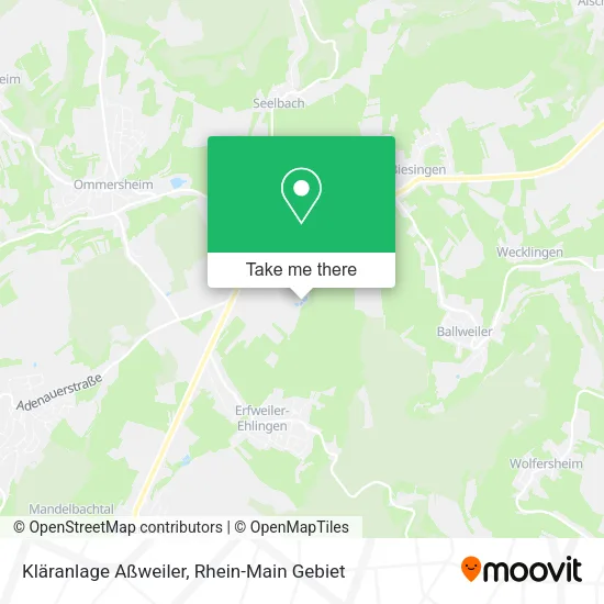 Карта Kläranlage Aßweiler