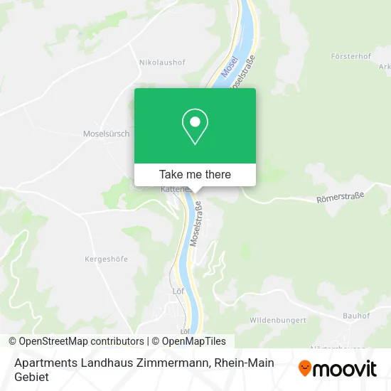 Карта Apartments Landhaus Zimmermann