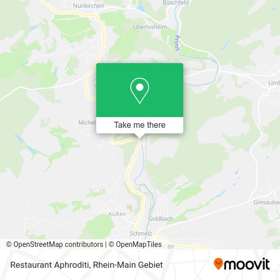 Карта Restaurant Aphroditi