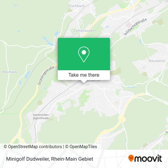 Карта Minigolf Dudweiler