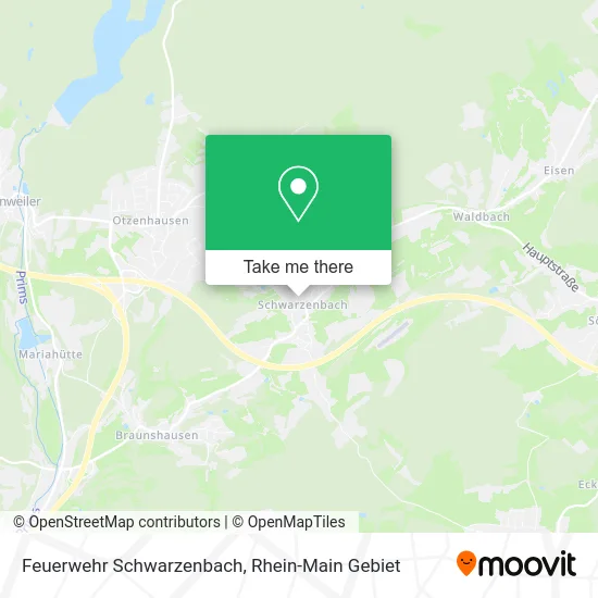 Карта Feuerwehr Schwarzenbach