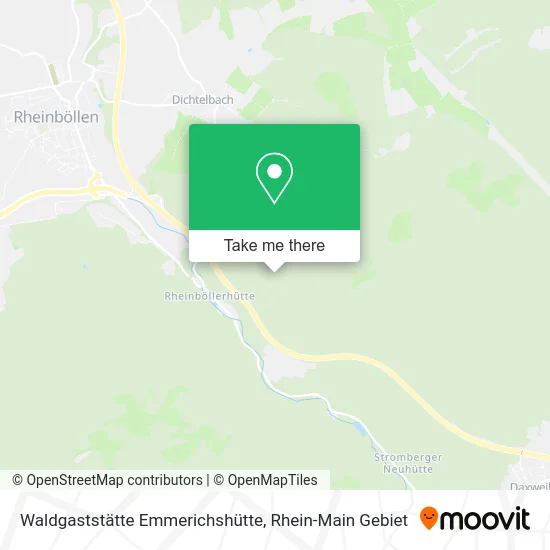 Карта Waldgaststätte Emmerichshütte