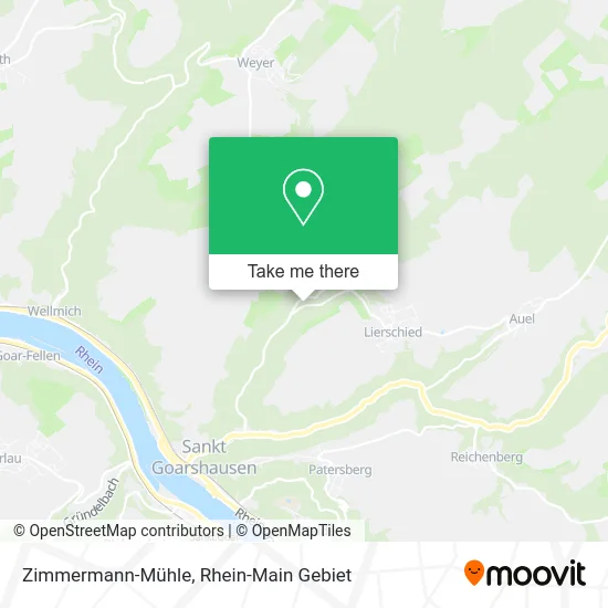 Карта Zimmermann-Mühle