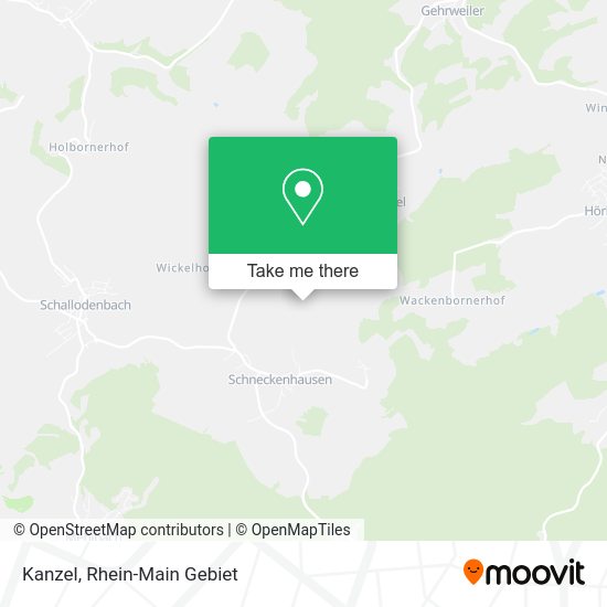 Карта Kanzel