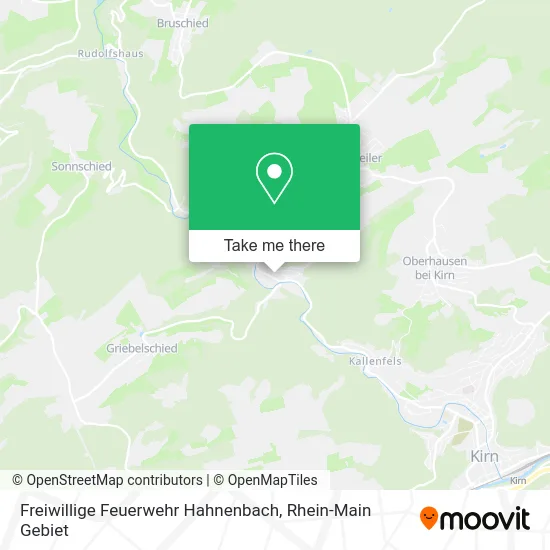 Карта Freiwillige Feuerwehr Hahnenbach