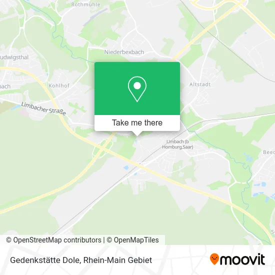 Карта Gedenkstätte Dole