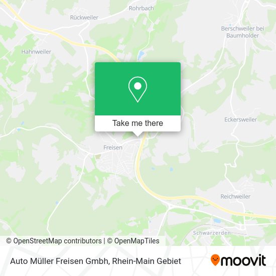 Карта Auto Müller Freisen Gmbh