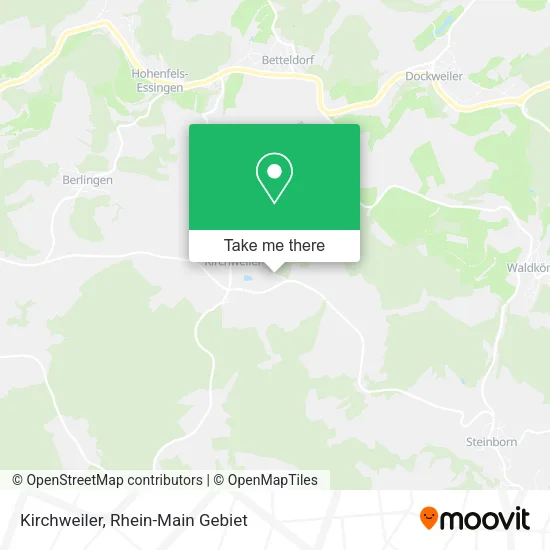 Карта Kirchweiler