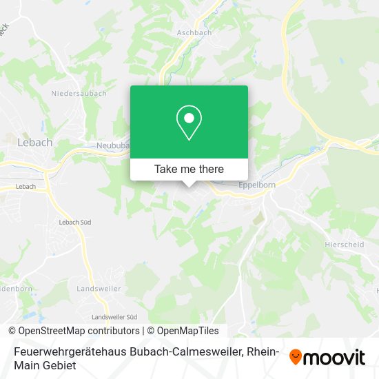 Карта Feuerwehrgerätehaus Bubach-Calmesweiler